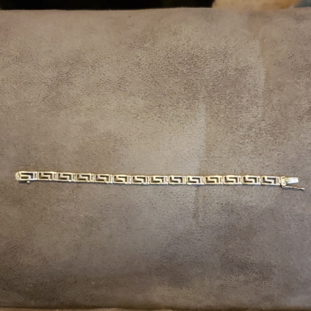 Unique Antique Sterling Silver Bracelet